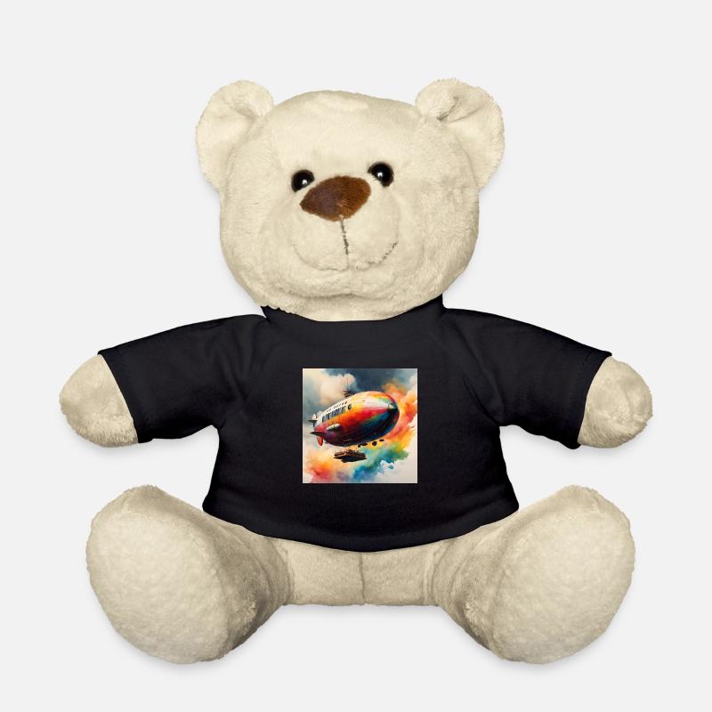 Zeppelin farbig - Teddy - Schwarz