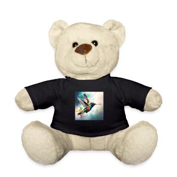 Kolibri farbig - Teddy - Schwarz - Vorne