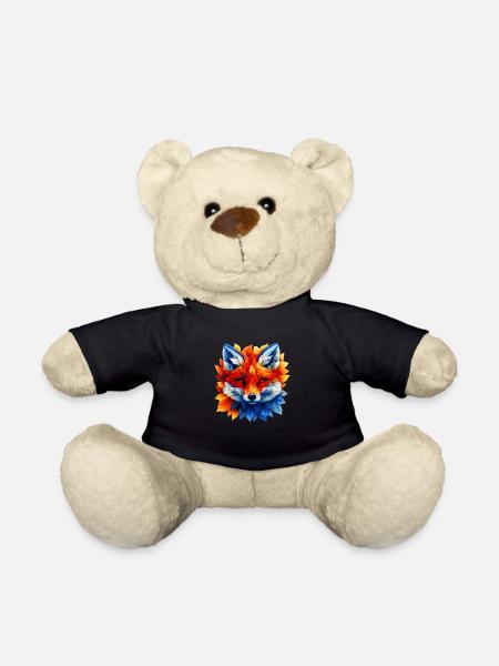Renard, furtif et élégant - Nounours - noir