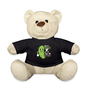 Feed Me Pickles & Tell Me I'm Pretty Cucumber Vega - Teddy - Schwarz - Vorne