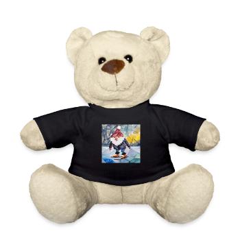 For claws - Teddy Bear - black - Front