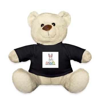 Zauberhafte Osterfreude - Teddy - Schwarz - Vorne