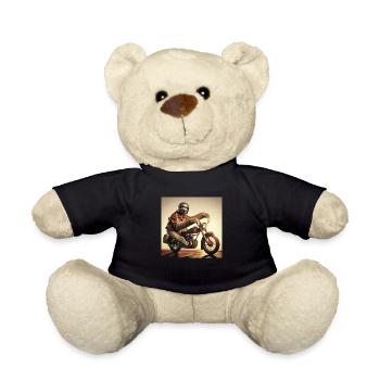 Paresseux Motard Vagabond - Nounours - noir - Devant
