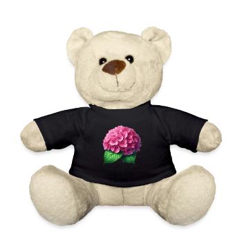 Hortensie rosa - Teddy - Schwarz - Vorne