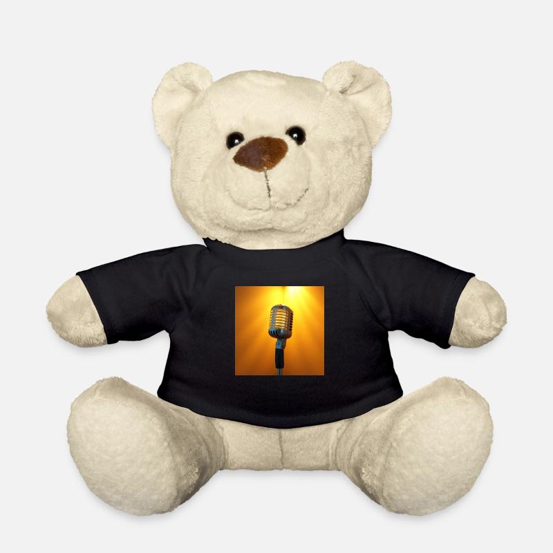 Mikrofon - Teddy - Schwarz