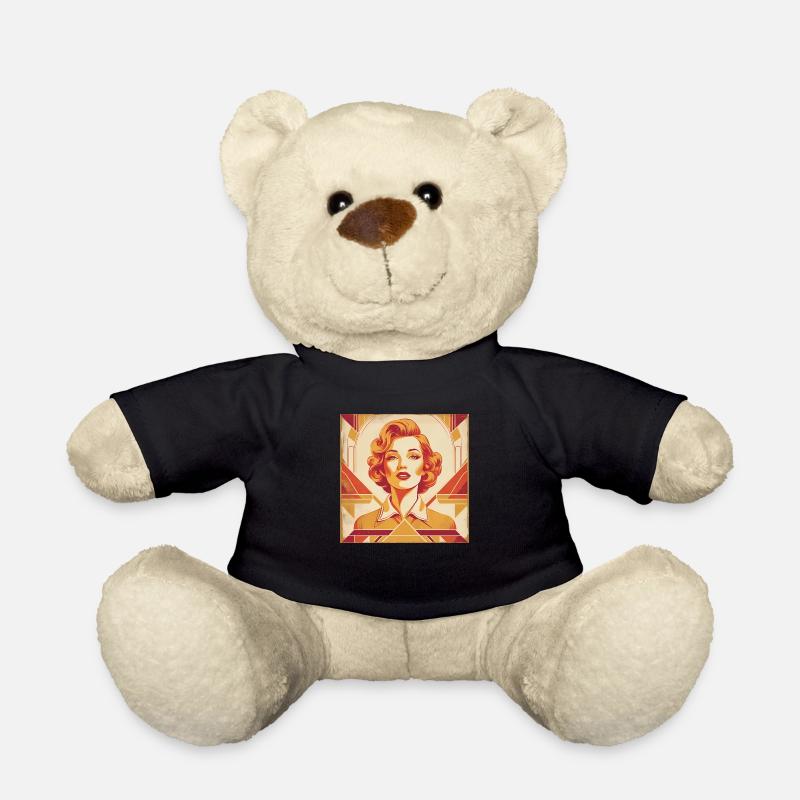 Retro Design - Teddy - Schwarz