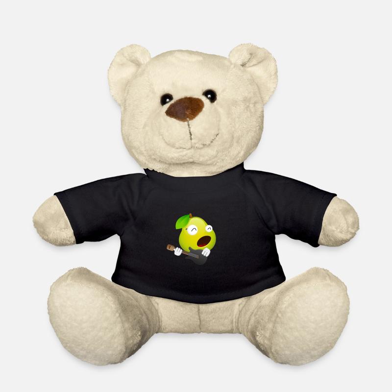 pear - Teddy Bear - black