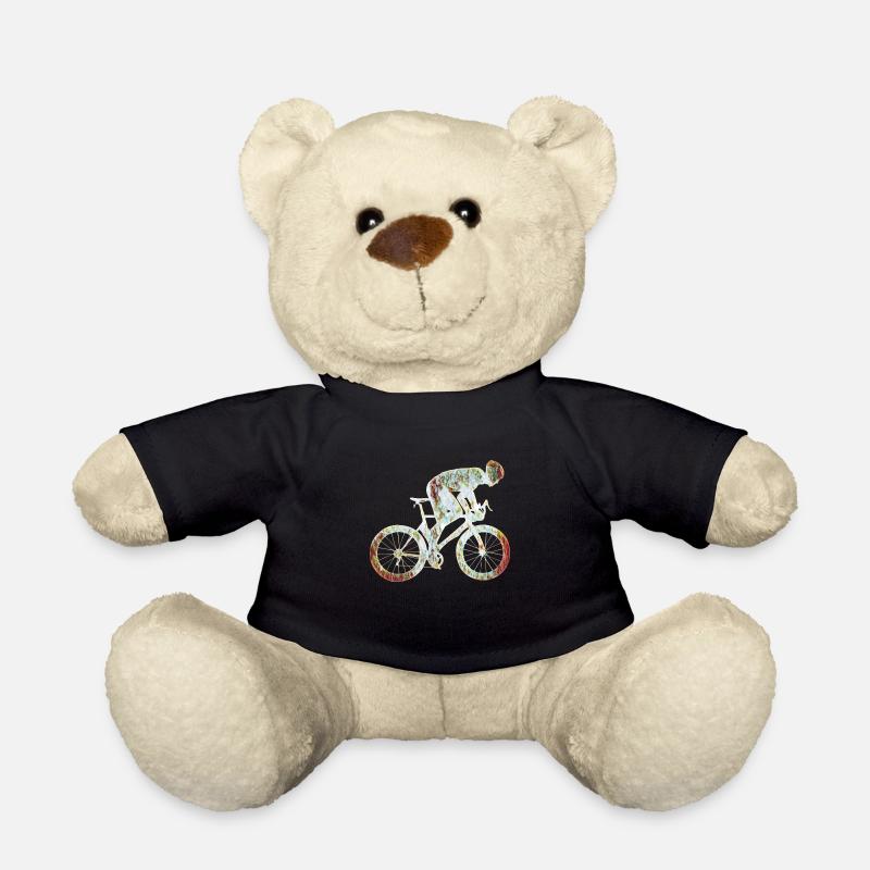 Fahrrad Rennrad Silhouette - Teddy - Schwarz