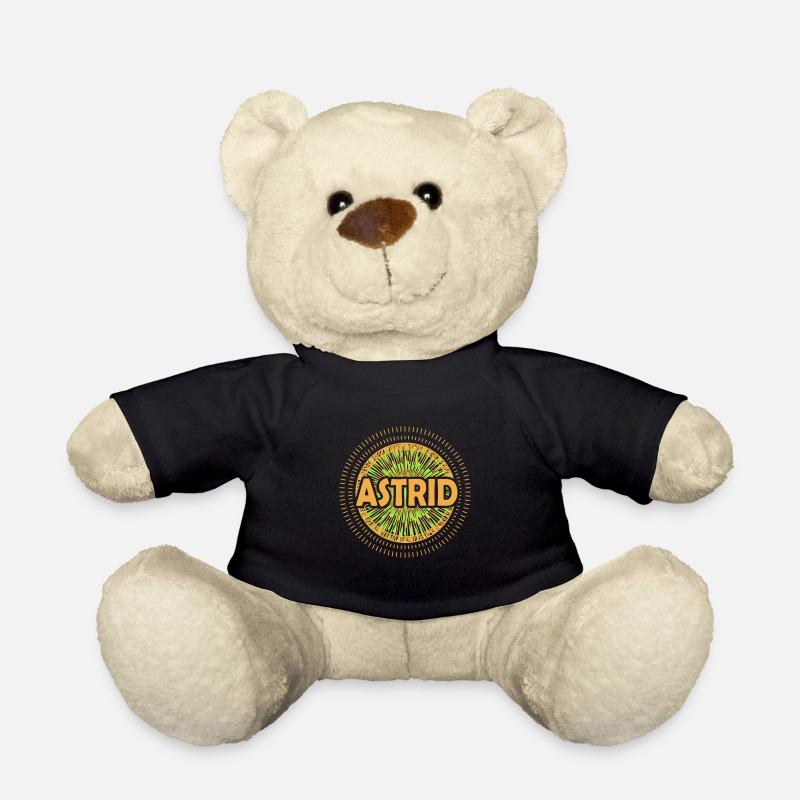 Name Astrid - Teddy - Schwarz
