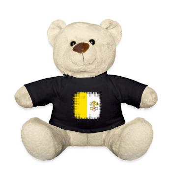 Vatican City as Vatican City - Teddy Bear - black - Front