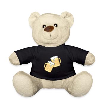 Tasse à bière - Nounours - noir - Devant