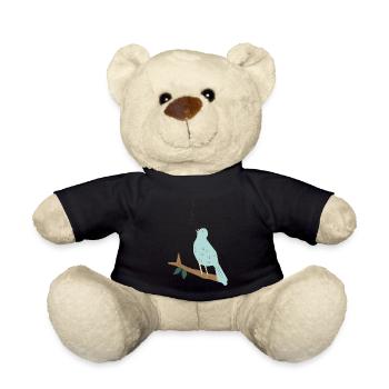 baum tree baumstamm wald forest woods45 - Teddy - Schwarz - Vorne