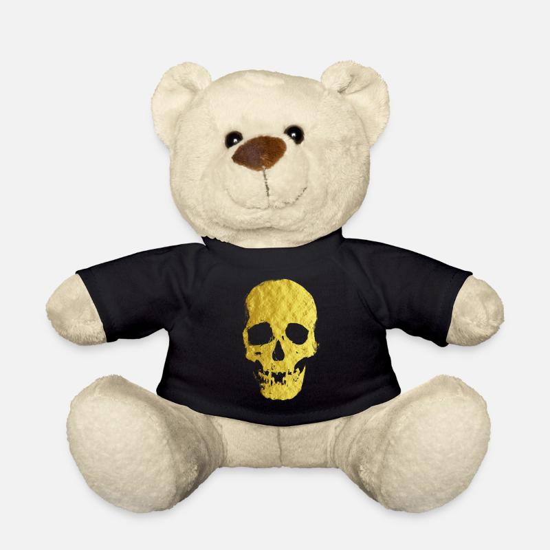 crâne - Nounours - noir