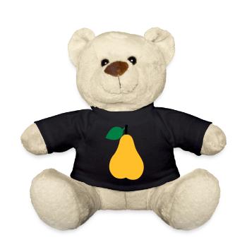poire - Nounours - noir - Devant