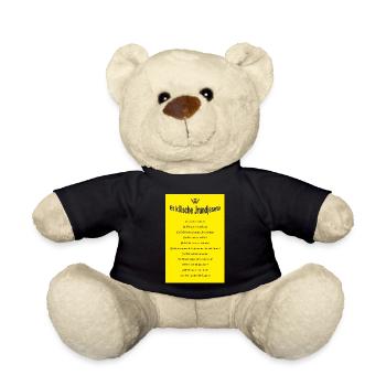 Poster Et Kölsche Jrundjesetz - Teddy - Schwarz - Vorne