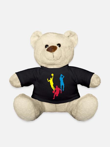 Basket Ball / Basketball / Basktet-Ball / Sport - Teddy Bear - black