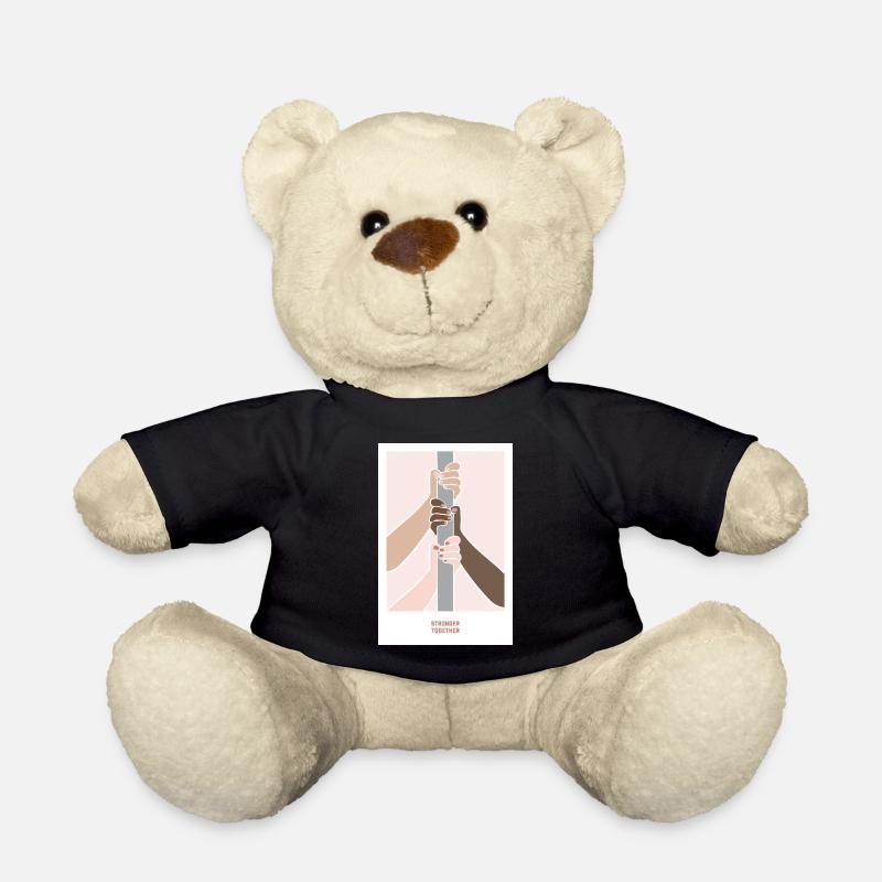 Plus fort ensemble - Nounours - noir