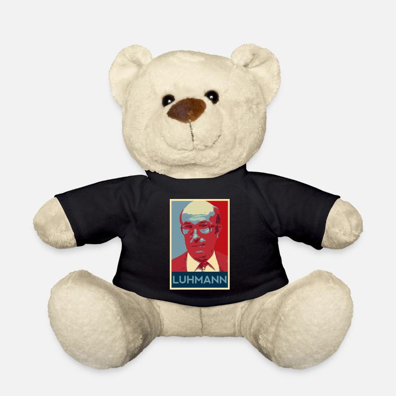 Niklas Luhmann Systemtheorie - Teddy - Schwarz