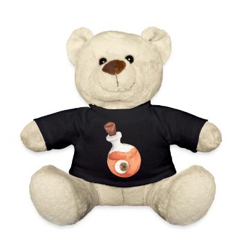 Cat, cat, animal, pet, pet, love, gift, Ges - Teddy Bear - black - Front