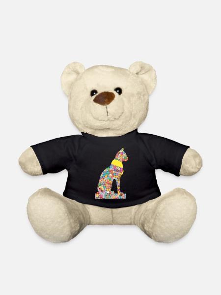 Katzenblumen-Pharaonen Uralt - Teddy - Schwarz