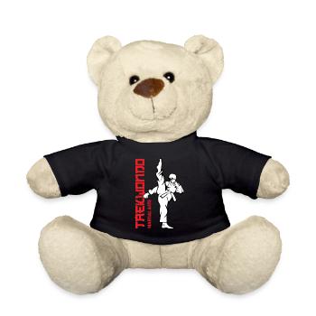 Taekwondo Flash Kick - Teddy - Schwarz - Vorne