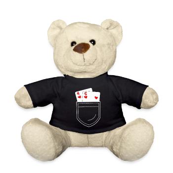 Poker - Teddy - Schwarz - Vorne