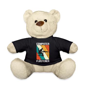 Programmierer Informatiker Informatik - Teddy - Schwarz - Vorne