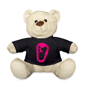 Bouldern Klettern Climbing - Teddy - Schwarz - Vorne