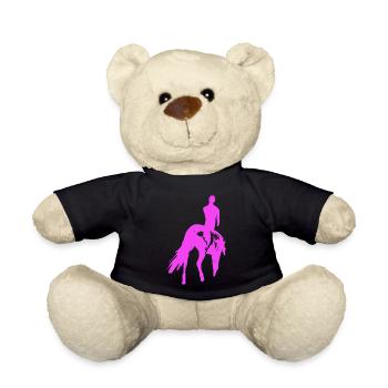 Cheval - Nounours - noir - Devant