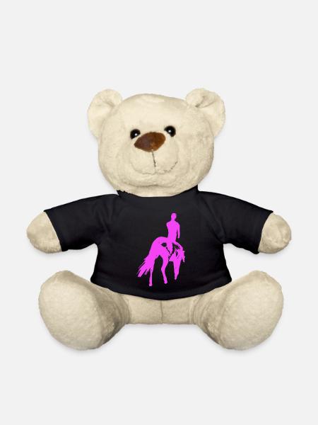Cheval - Nounours - noir