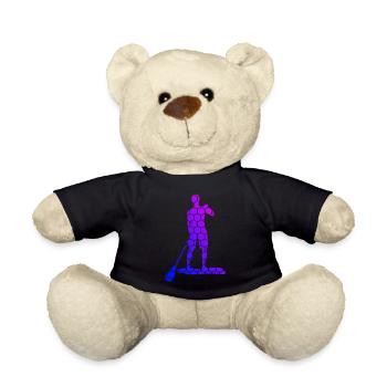 Sup Standup Paddle Paddle Standup P - Nounours - noir - Devant