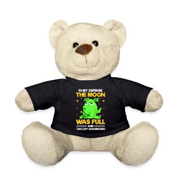 Böse Baby Großer Bruder - Teddy - Schwarz - Vorne
