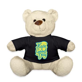 have a good day - Teddy - Schwarz - Vorne
