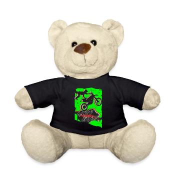 Motocross Stunt - Teddy - Schwarz - Vorne
