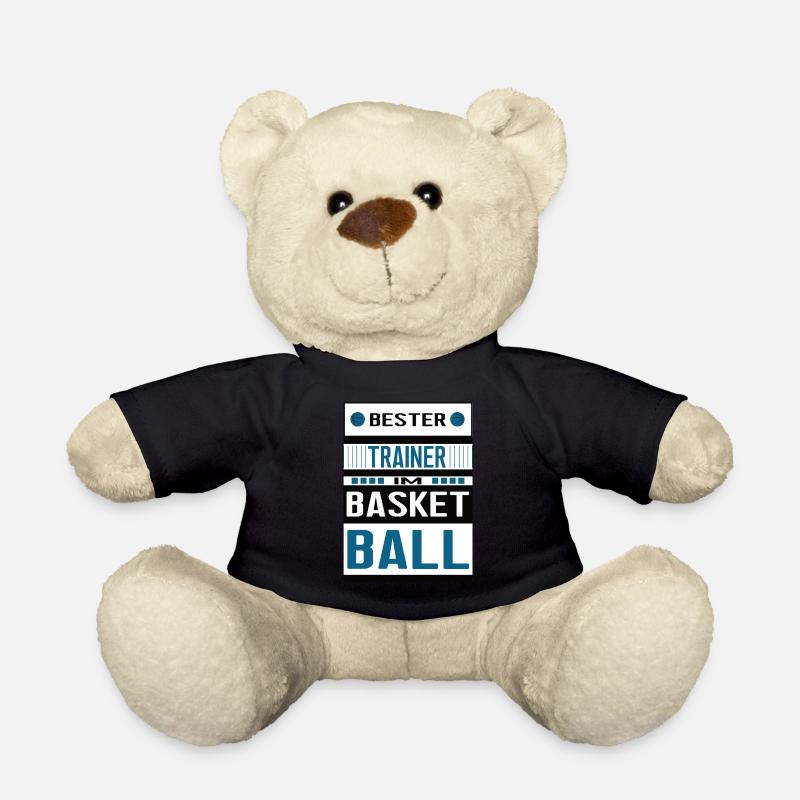 Basketball Trainer Basketballtrainer Teamcoach - Teddy - Schwarz