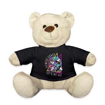 Fitness Gym - Teddy - Schwarz - Vorne
