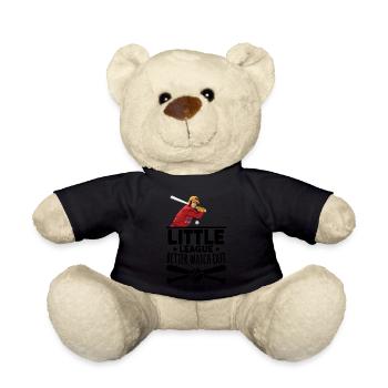 Baseball Baseball Bat Joueur de baseball - Nounours - noir - Devant