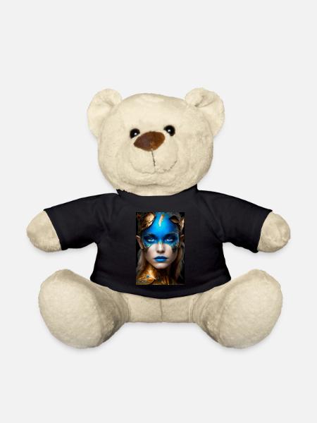 Lady Smurfs 1 - Teddy - Schwarz