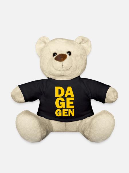 Dagegen - Teddy - Schwarz