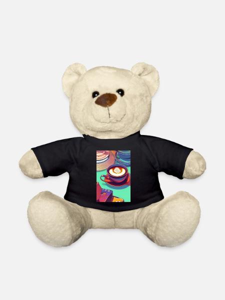 Kaffee, Kaffeebohnen - Teddy - Schwarz