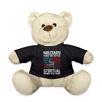 Krieg Kampf Kampffahrzeug - Teddy - Schwarz - Vorne
