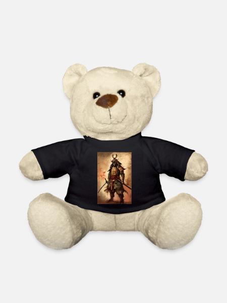 Samouraï Japon - Nounours - noir