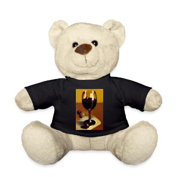 Buveurs de vin - Nounours - noir - Devant