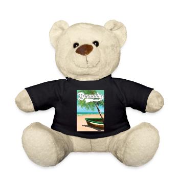 Bermuda Vacation poster - Teddy Bear - black - Front