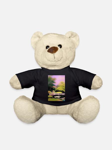 Chinesischer Zen Garten - Teddy - Schwarz