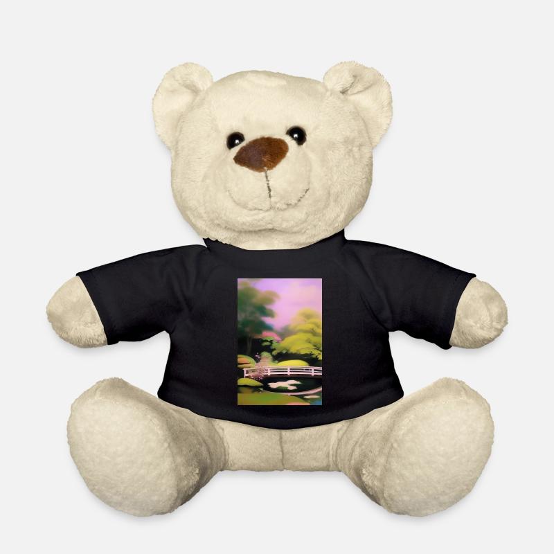 Chinesischer Zen Garten - Teddy - Schwarz