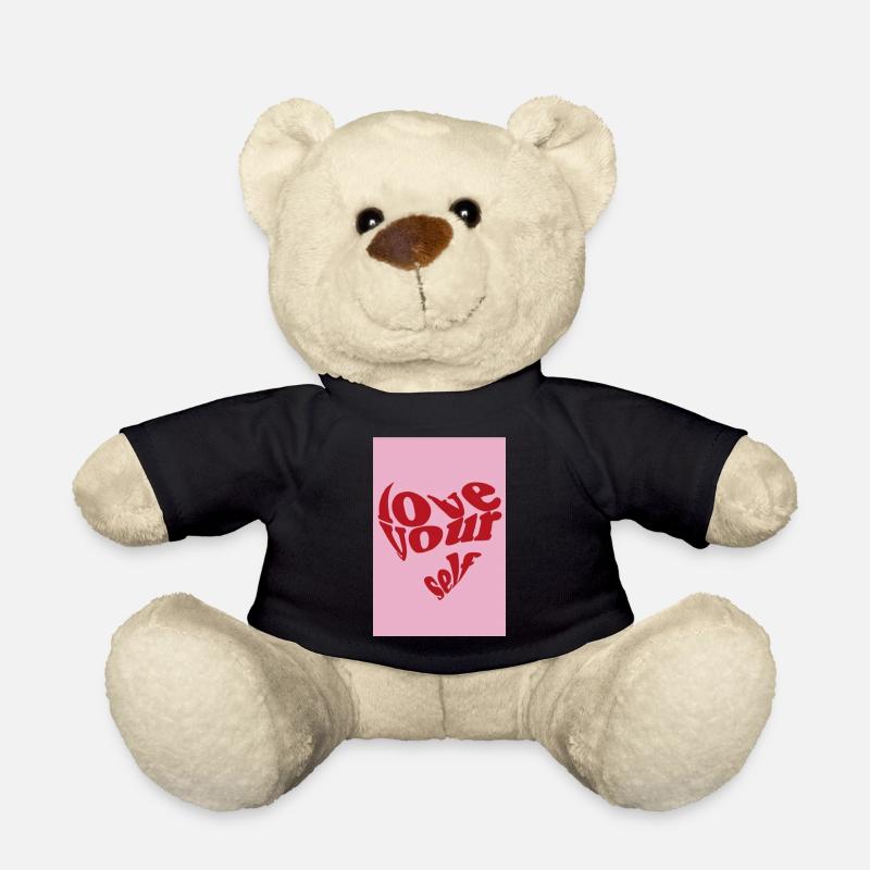 love yourself - Teddy - Schwarz