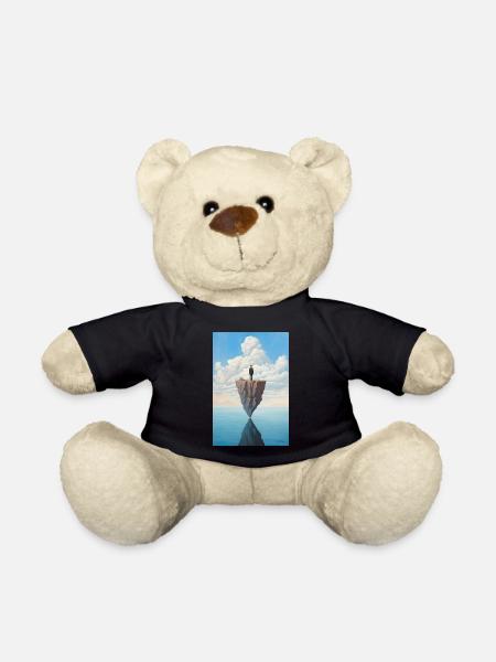 Einsamkeit - Teddy - Schwarz
