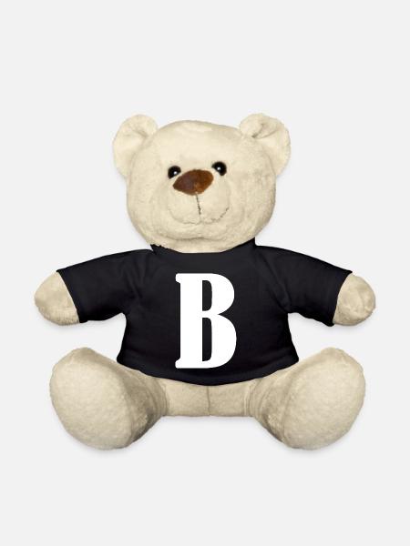 B - Teddy - Schwarz