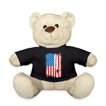 4. Juli Angeln - Teddy - Schwarz - Vorne